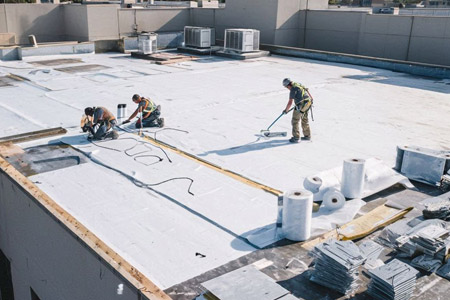 Commercial roofing repair in Orlando