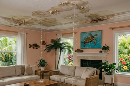 Leaking Roof Needing Repair